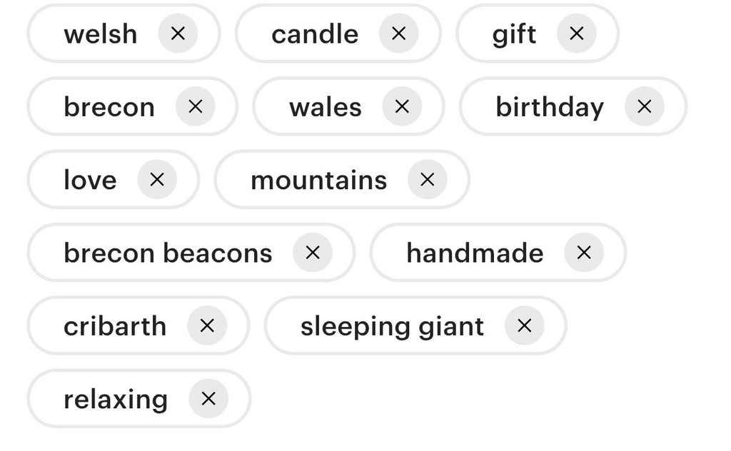 The Sleeping Giant Candle – Relaxing Embrace | Welsh Landmark Collection