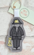 Welsh Miner Handmade Keyring