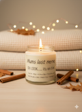 "Mum's Last Nerve... OH LOOK, It's on Fire!" Funny Candle | Mother's Day Gift | Brecon Beacons Candle Co.