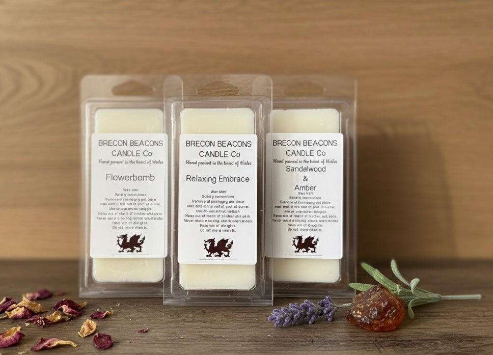 Wax Melt Snap Bar | Hand-Poured in Wales | Brecon Beacons Candle Co.
