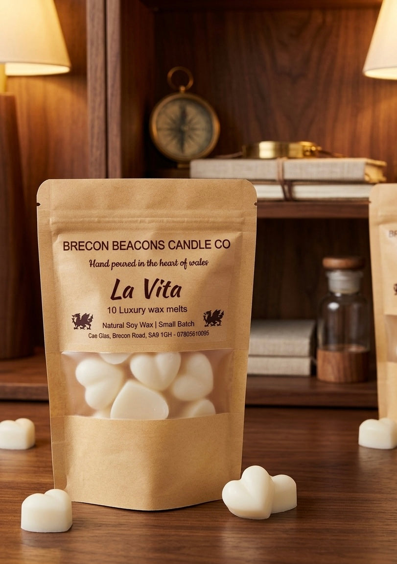 La Vita Luxury Wax Melts | Brecon Beacons Candle Co.