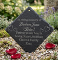 Personalised Memorial Slate | Custom Tribute Gift