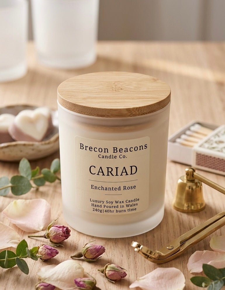 CARIAD — Enchanted Rose Luxury Soy Wax Candle