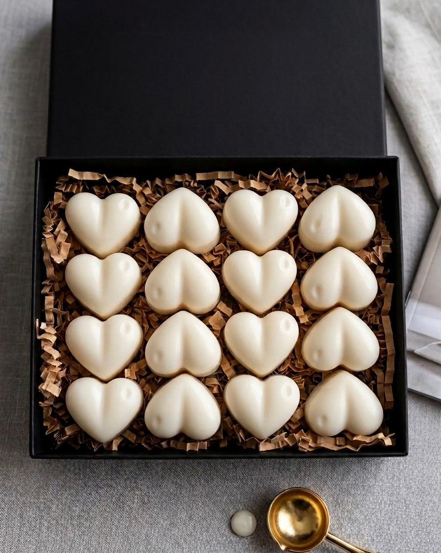 Heart-Shaped Wax Melt Gift Box