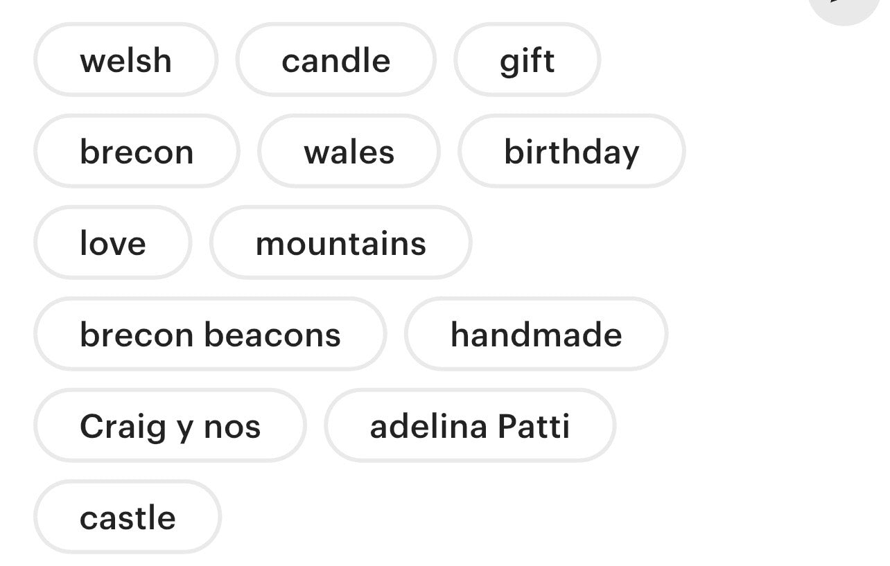 Craig y Nos Castle Candle – Antique Oak | Welsh Landmark Collection