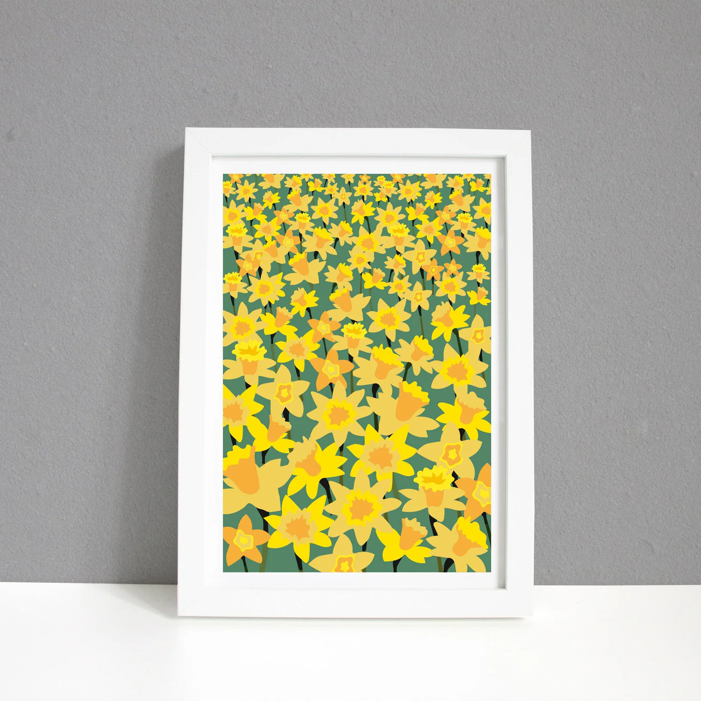 Field of Daffodils A4 Framed Print | Max Rocks