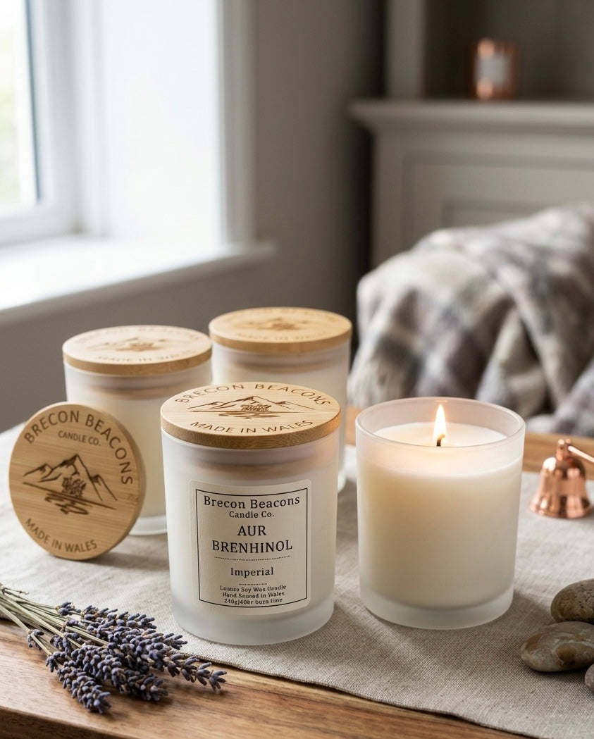 Aur Brenhinol | Imperial Luxury Soy Wax Candle