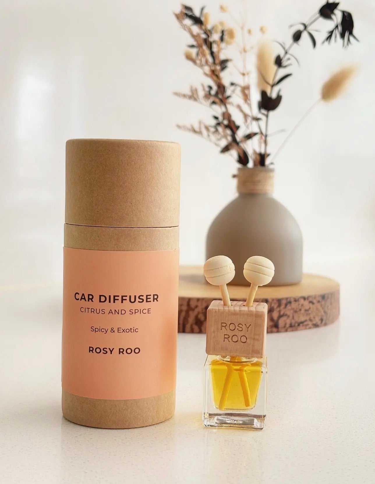 Car Diffuser – Citrus and Spice