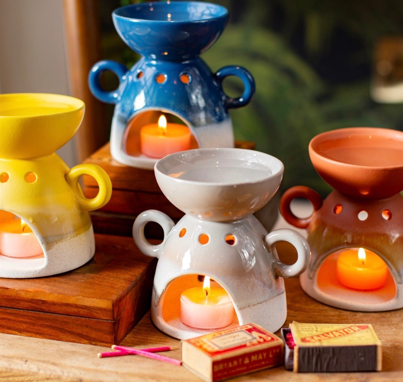 Mojave Wax Melt & Oil Burner | Sass & Belle