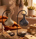 Eden Hanging Wax Melt Burner Gift Set with 2 Botanical Snap Bars | Brecon Beacons Candle Co.