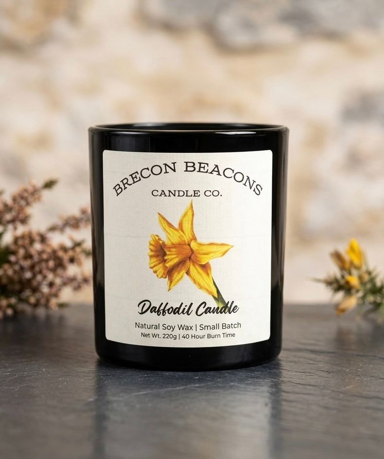 Daffodil Candle | Brecon Beacons Candle Co.