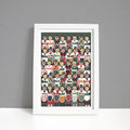 Queens of Wales A4 Framed Print | Max Rocks